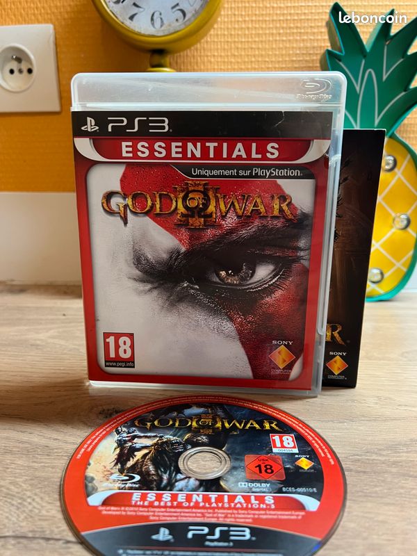 God Of War III Press Kit PS3 – Édition Rare Et Complète, Bon état