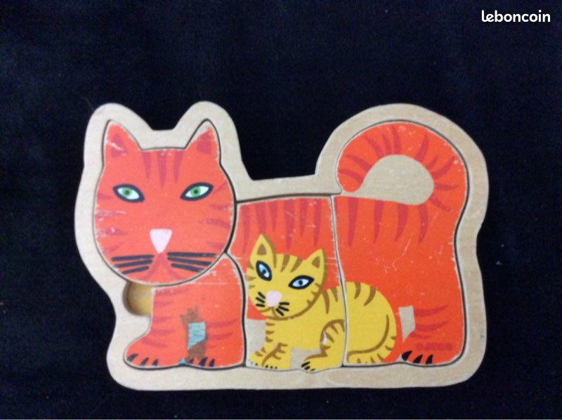 Boîte chat à reconstituer (image 1)