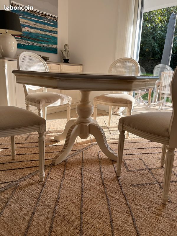 Table salle à manger en bois massif (image 3)