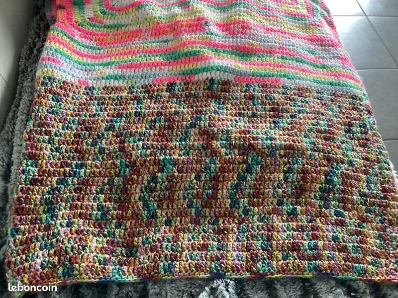 Pull sans manches au crochet taille 40/42 neuf (image 3)