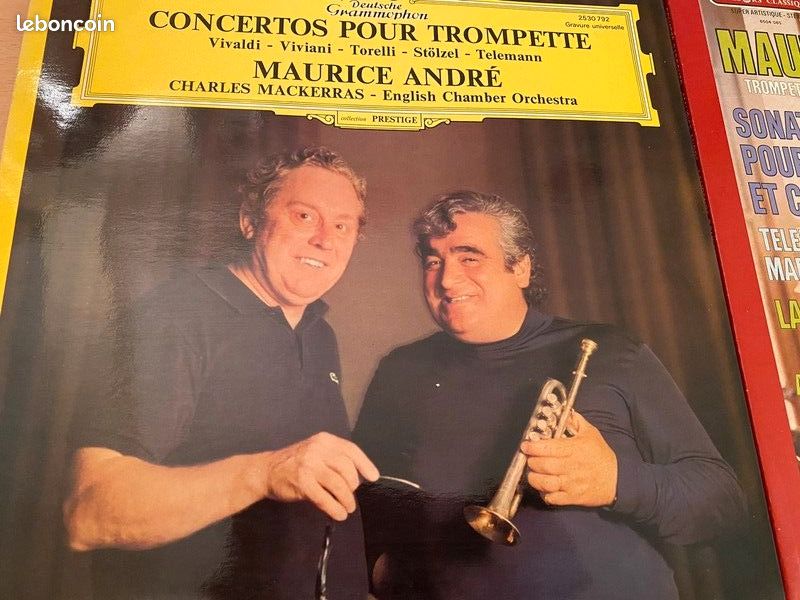 Trompette et clarinette. 7 disques 33 T (image 1)