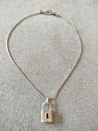 Pendentif Agatha Paris Très Joli - Occasion, Couleur Bleu Dominante, Charmant