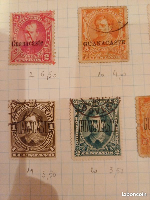 Timbres du Costa Rica (image 18)