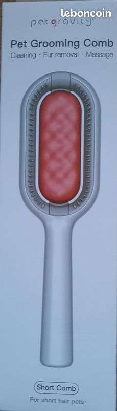 Brosse pour chats et chiens (poils courts) (image 1)