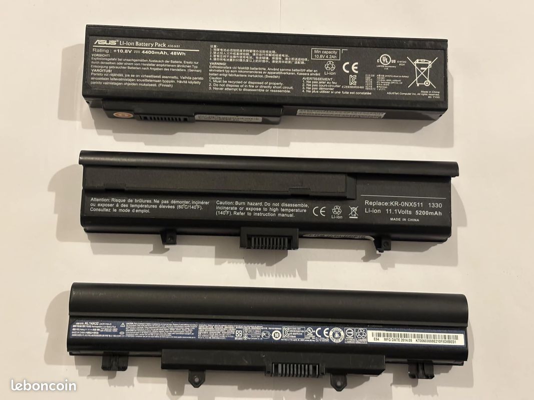 Batterie pour ordinateur portable Acer AC14B18J