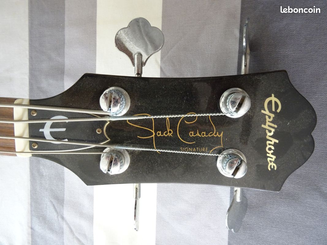 29 Basse EPIPHONE JACK CASADY BASS Signée Jack Casady (image 8)