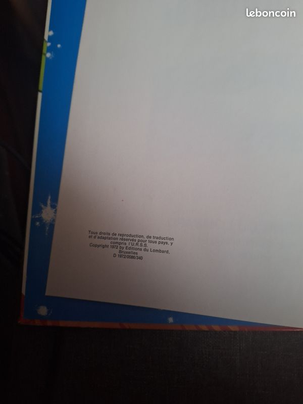 Vends LUC ORIENT La planete de l angoisse,EO 12 euros (cote BDM 50 euros) (image 3)