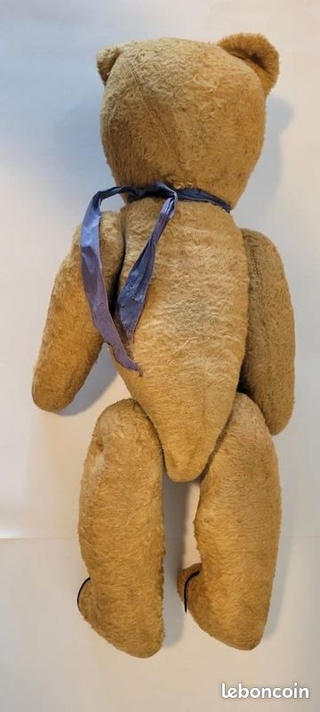 Collector Ours nounours très ancien tête articulée 50 cm - Collection