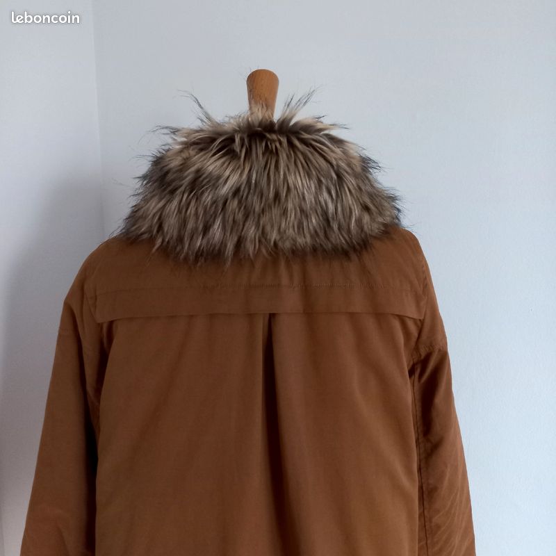 MANTEAU Parka Etam Femme à capuche T 38 M Vêtements