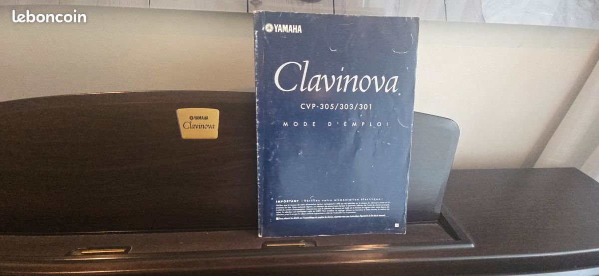 Piano yamaha clavinova cvp-305 (image 6)