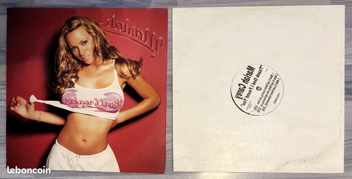 2 maxis MARIAH CAREY vinyles (image 1)