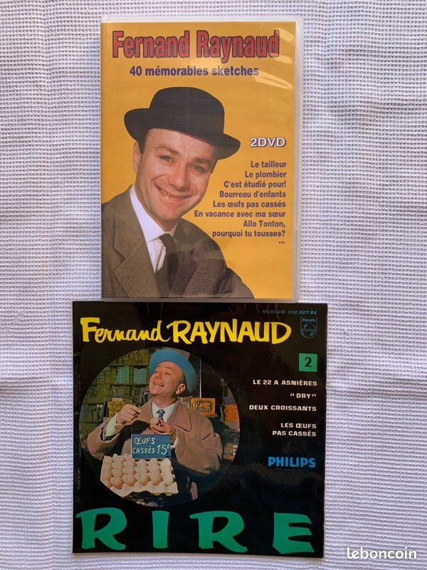 Fernand Raynaud - sketchs - vinyle et DVD (image 1)