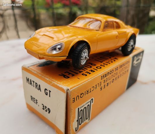Le coffret circuit électrique Record 64 Rallye Jouef n°396 incomplet