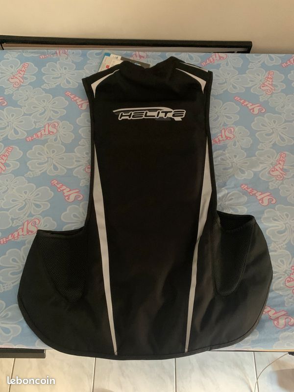 Vend AIRBAG MOTO HELITE TURTLE 2 NOIR NOIR Équipement moto