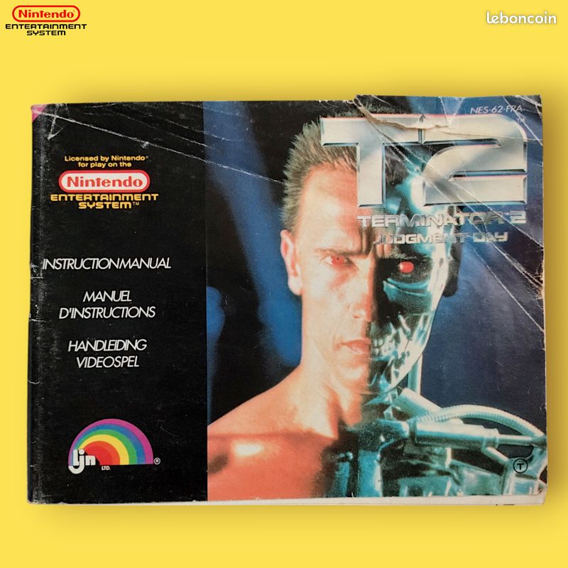 T2 Terminator 2 Judgment Day (1993) - Sega Mega Drive/Sega Genesis