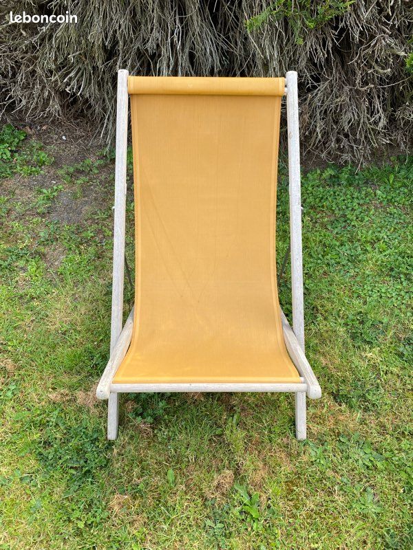 Chaise longue transat grande taille très solide (image 3)