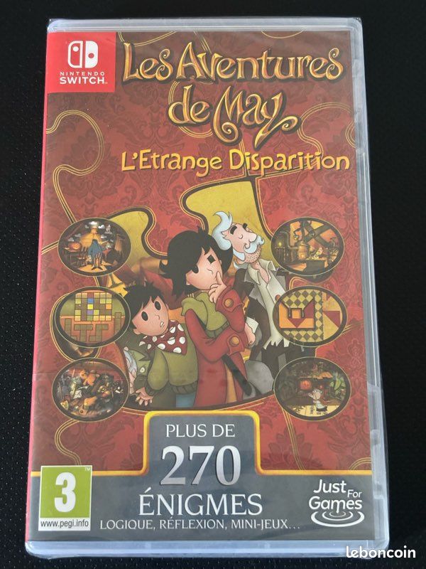Jeu Switch NEUF - Les Aventures De May : L'étrange Disparition - Sous Blister Scellé