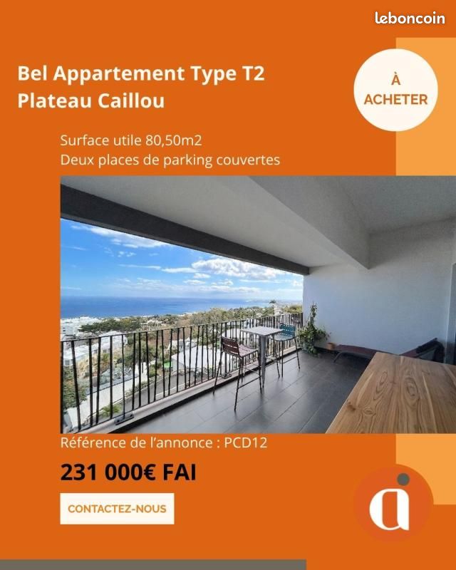 Appartement 2 pièces 42 m² · à Saint-Paul · 42 m² · 231 000 €