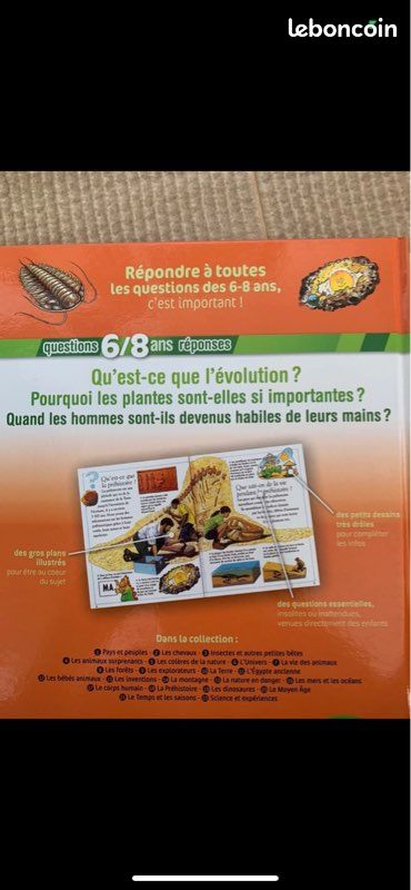 Livre LA PRÉHISTOIRE (image 2)
