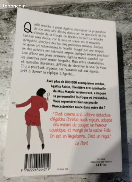 Agatha Raisin tome 25 Au théâtre ce soir M.C Beaton (image 2)
