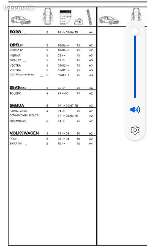 Barres de toit norauto titan Ford, opel, seat, skoda, Volkswagen