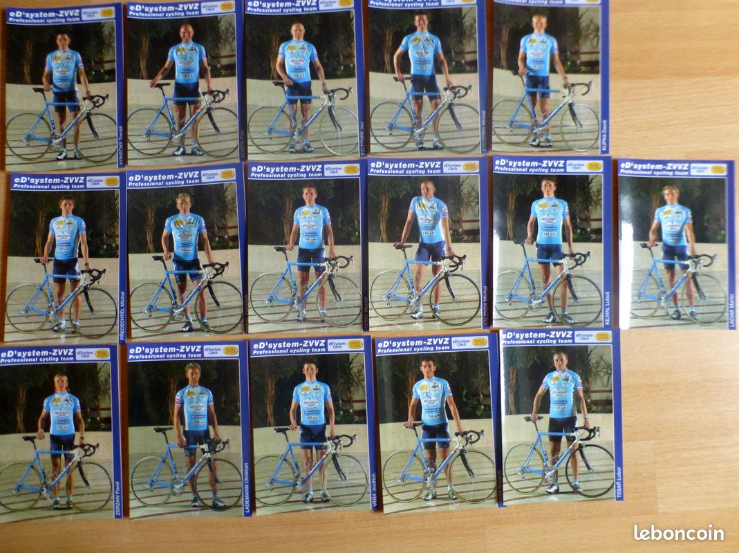 Cyclisme - Lots de cartes par équipes (image 3)