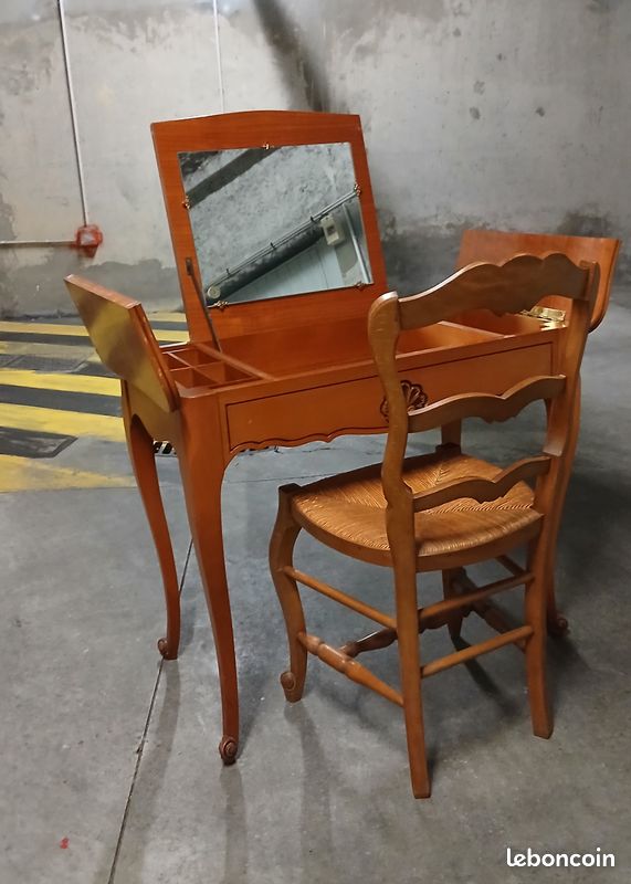 Coiffeuse en bois massif (image 12)