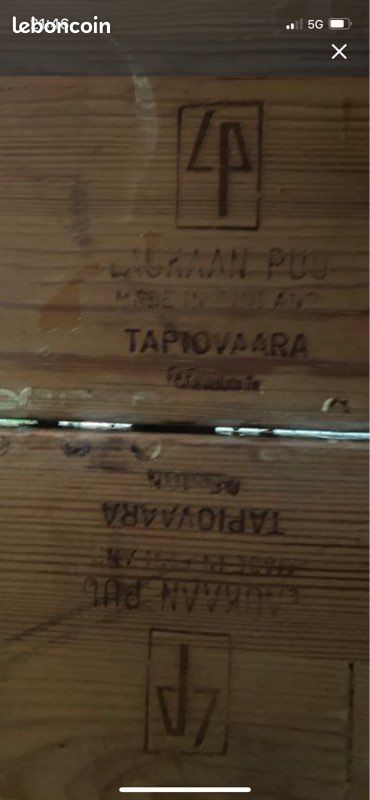 Table TAPIOVAARA (image 3)