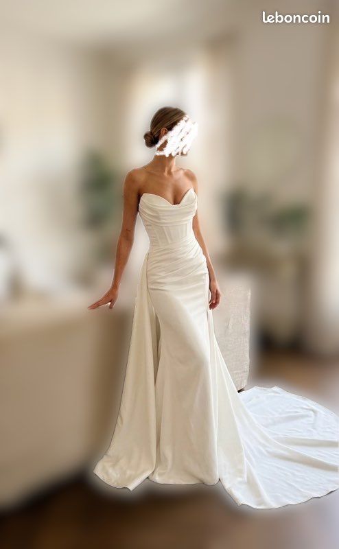 Robe de mariage blanc 38 (image 1)