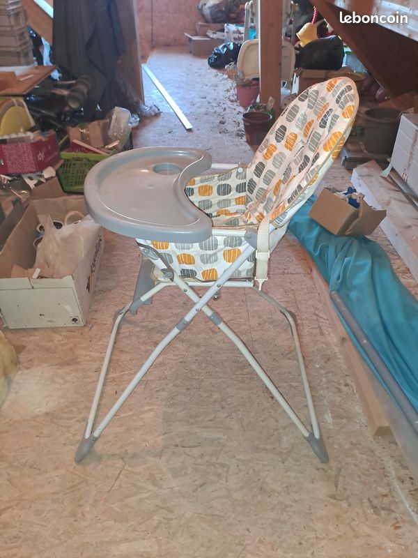 Chaise haute pliante (image 2)