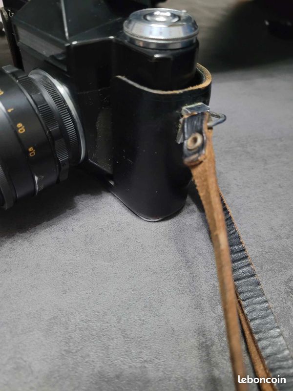 Appareil Photo Zenit E Vintage (1975-80) - 35mm Reflex - Avec Sacoche, Flash Et Objectif - Occasion