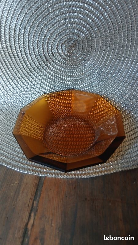 Bonbonnière verres coupelles ambré ( a partir de 12) (image 17)