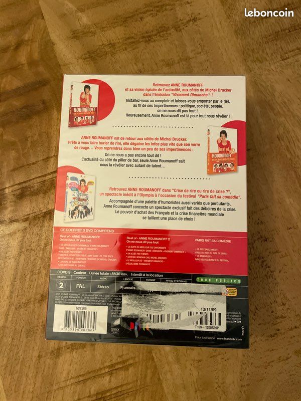 DVD Anne Roumanoff le meilleur ( neuf sous blister) (image 2)