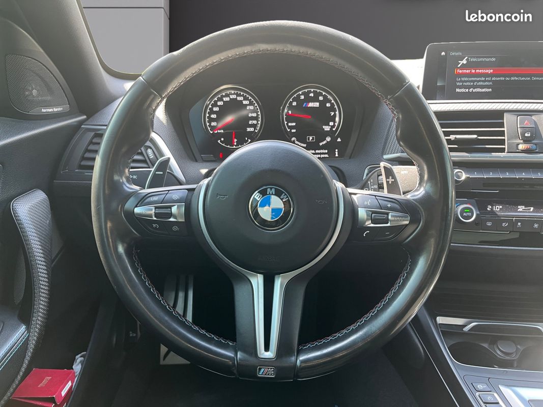 BMW M2 COMPETITION 410ch DKG7 Suivi Caméra AR Sièges chauff Immat FR Garantie 12 Mois (image 13)