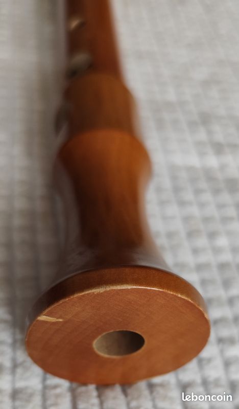 Flûte à bec ancienne Alto Roessler-Scholar-Blockflöte en bois (image 11)