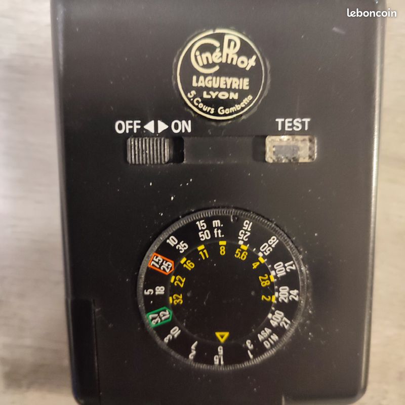 Flash pour appareil photo vintage Hanimex TZ2, inclinable et diffus - France