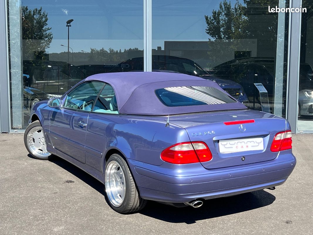 Mercedes CLK CABRIOLET 200 2.0 136 ch / Finition Elegance (image 6)