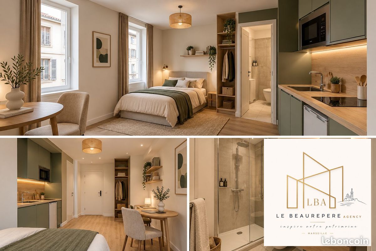 Appartement 1 pièce 18 m² · à Marseille · 18 m² · 131 000 €