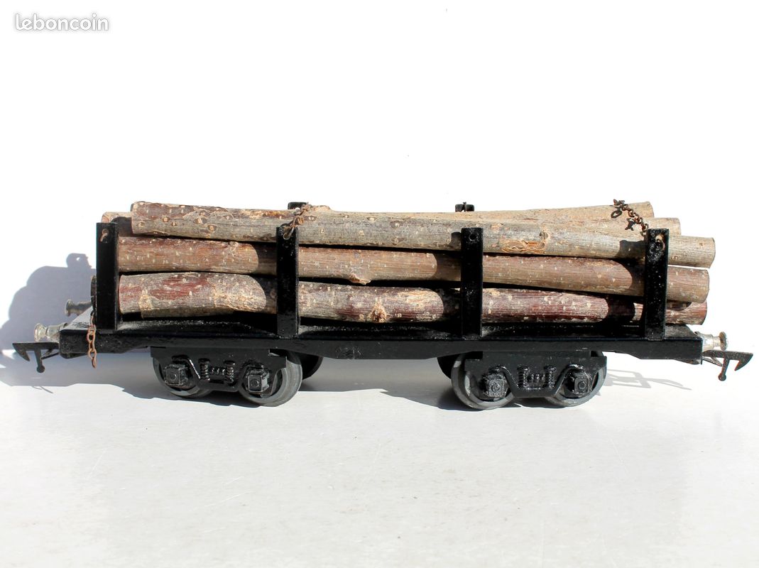 JEP WAGON PLATEAU double porte bois echelle O EUR 34,90
