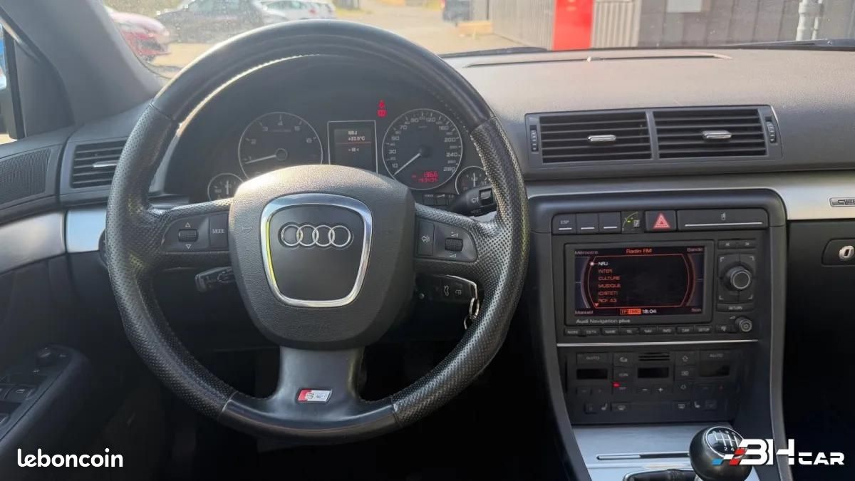 Audi S4 V8 AVANT 4.2 340 QUATTRO - 2007 - 194500km - TOIT OUVRANT - SIEGES RECARO - PACK BOSE (image 12)