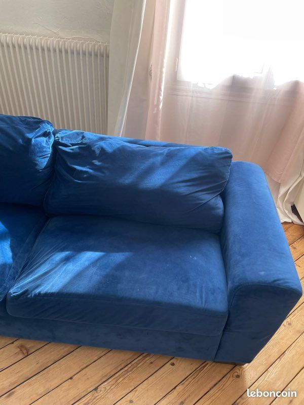 Canapé bleu (image 5)