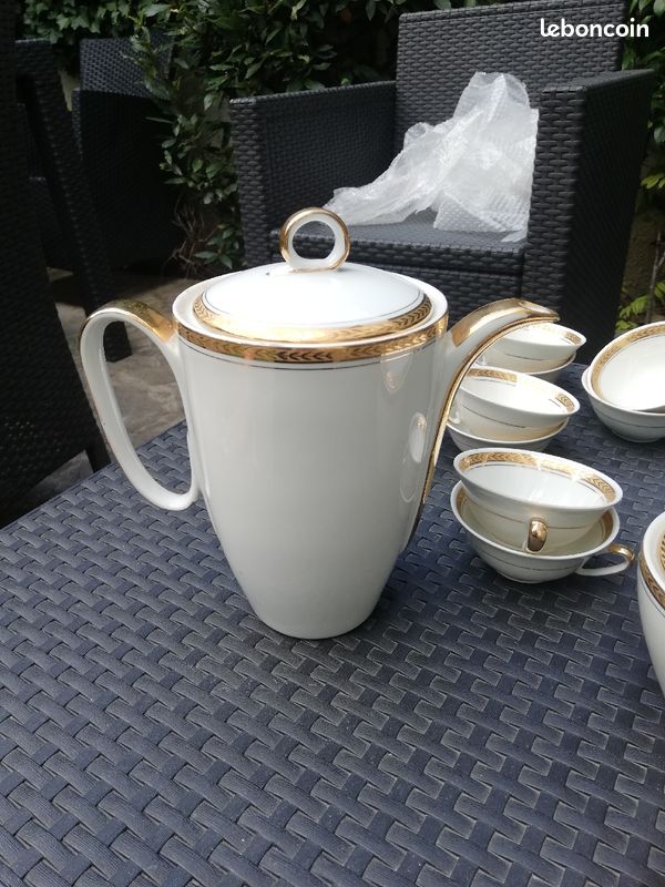 Service à thé ou café porcelaine de luxe (image 1)