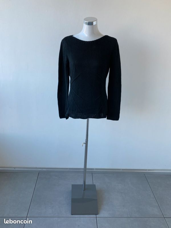 Zara pull en maille femme couleur noir taille 38 Vêtements - Main Image