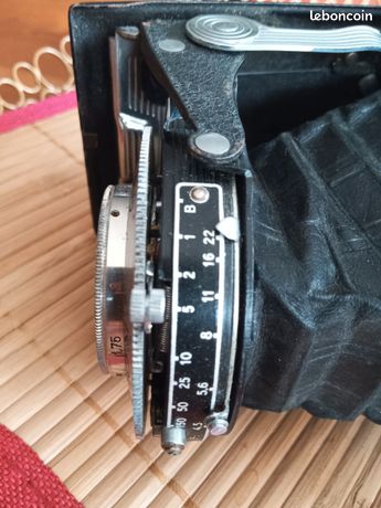 ANCIEN APPAREIL PHOTO à soufflet - Kodak A Modèle 11 + Etui old Camera EUR 20,00 - FR