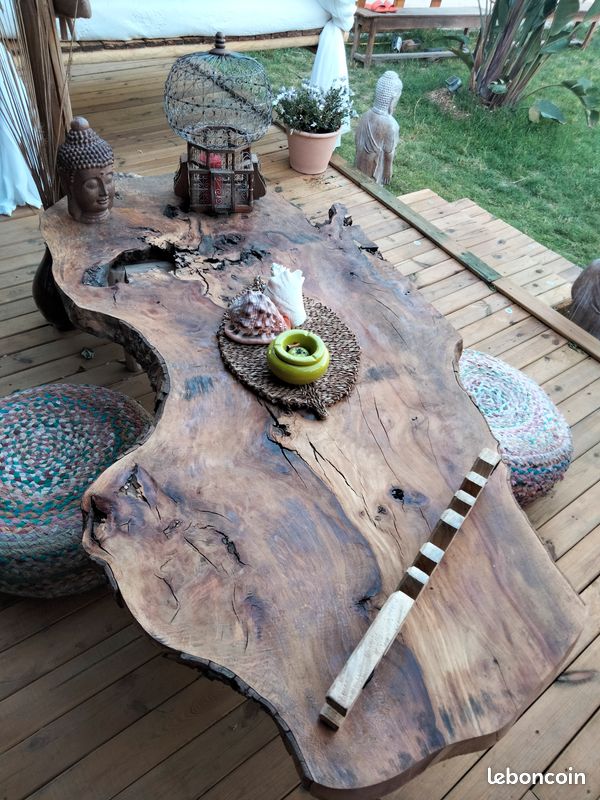 Table bois massif chêne (image 2)