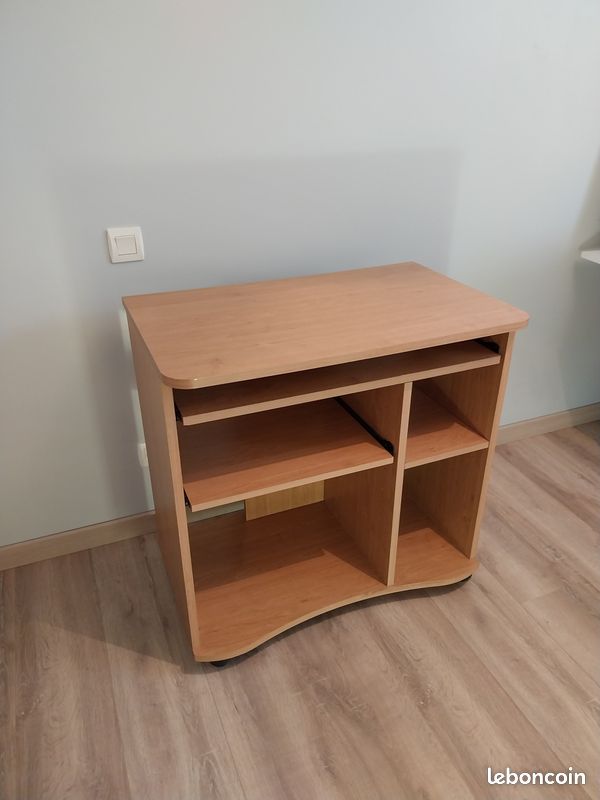 Bureau avec tablette rabatable (image 2)