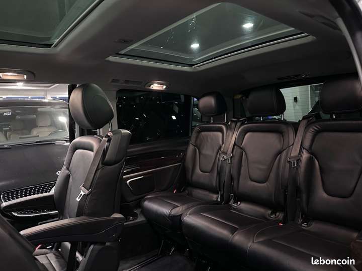 Mercedes classe v ii long 250 d avantgarde 9g-tronic 2 toits ouvrants burgmester equipé pmr amovible si necessaire 990 euros sans apport (image 10)