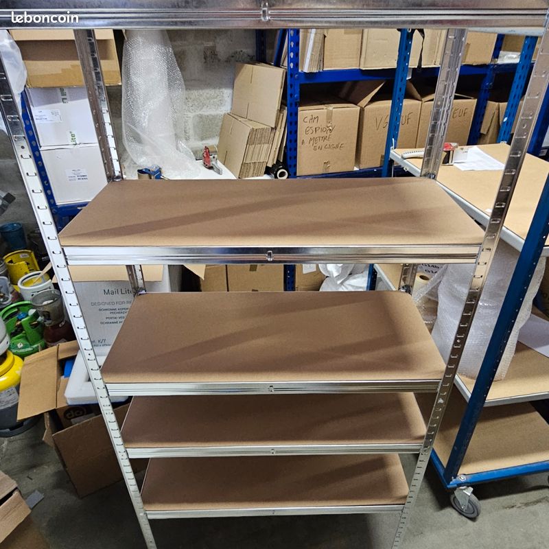 Lot Étagères de Stockage Lourd Gondole Rayonnage (image 3)