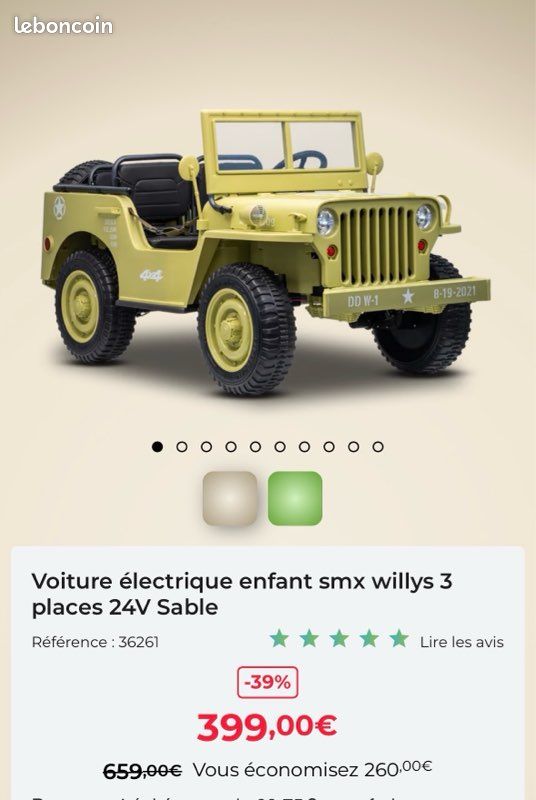 Voiture électriques enfant (image 1)