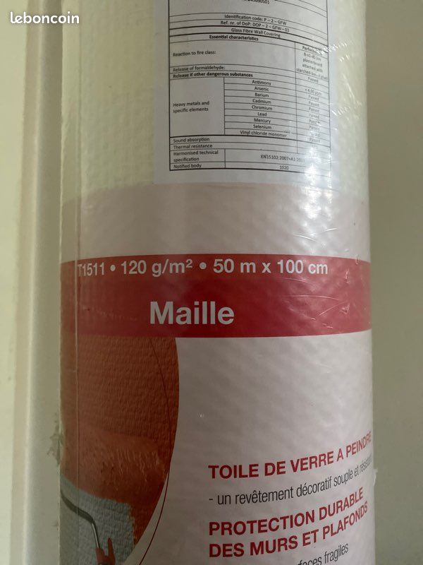 Boîte De Recouvrement En Verre Peint à La Main - Bavière, Vintage Années 90, Blanc/rouge - Occasion
